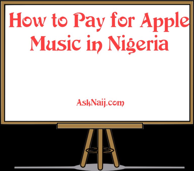 How to Pay for Apple Music in Nigeria