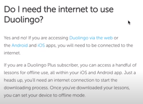 duolingo offline