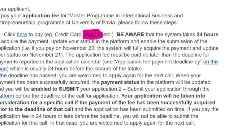 how to pay application fee in nigeria