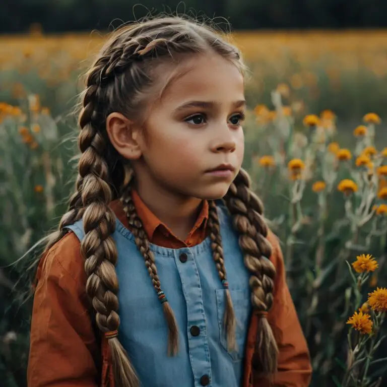 boho knotless braids kids