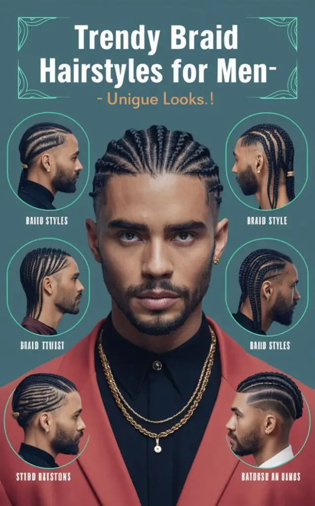 Trendy Braid Hairstyles for Men – Unique Looks!