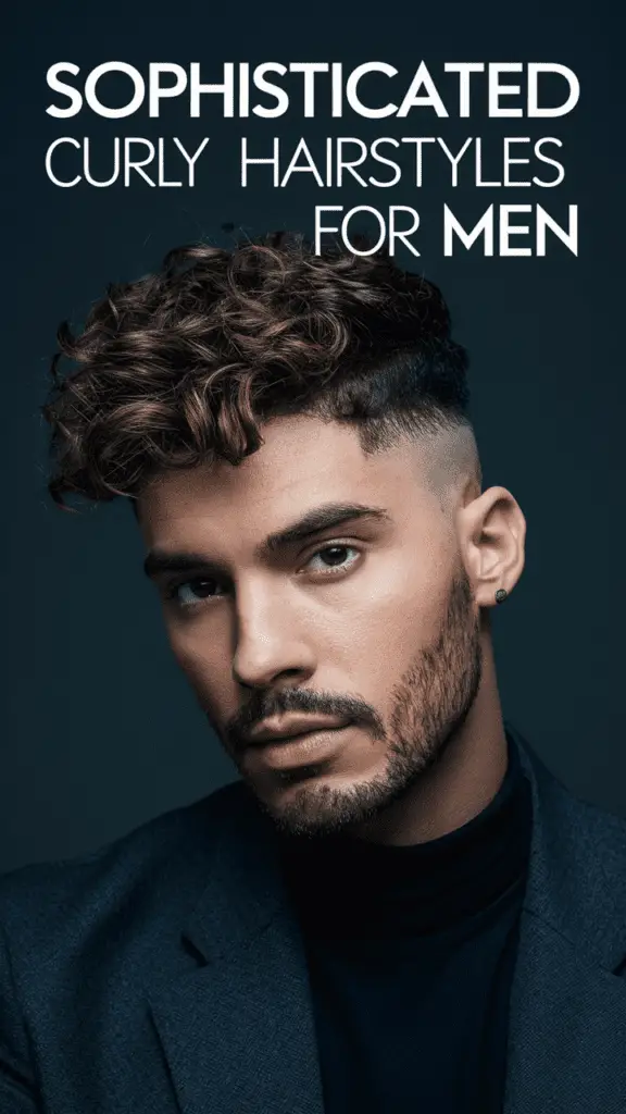 25 Stylish Male Curly Hairstyles for Every Face Shape