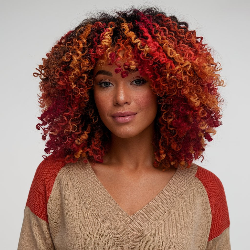 fall hair colors for black women african americans dark skin