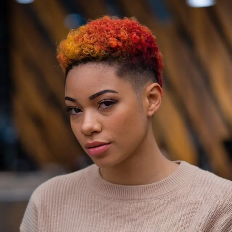 fall hair colors for black women red