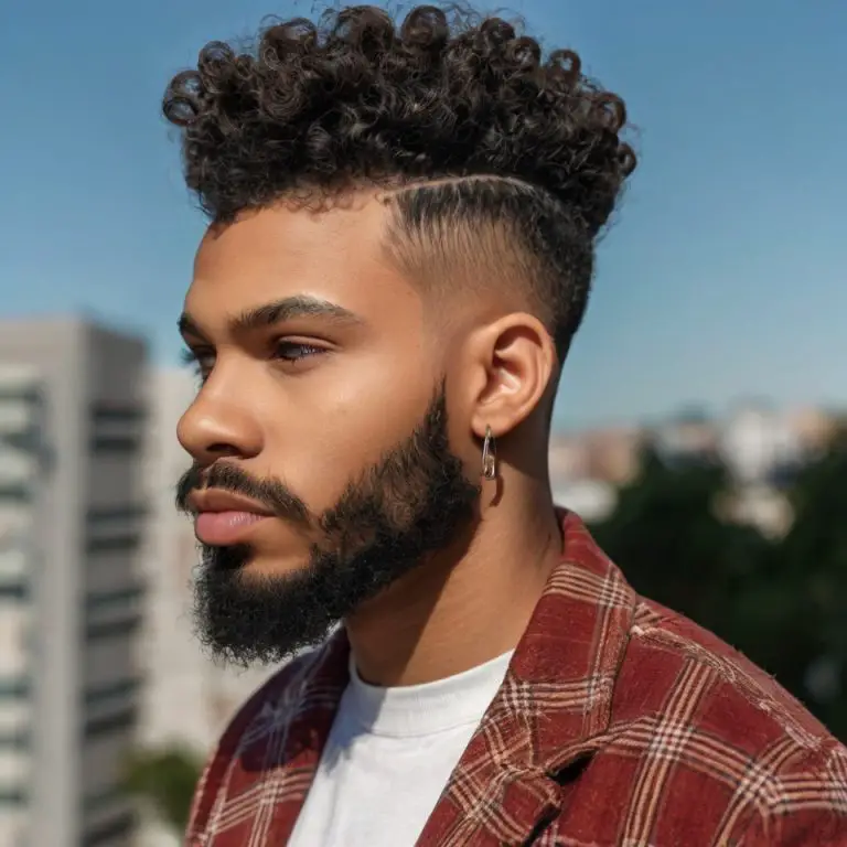 Elevate Your Style with These Stunning Curly Afro Fade Looks