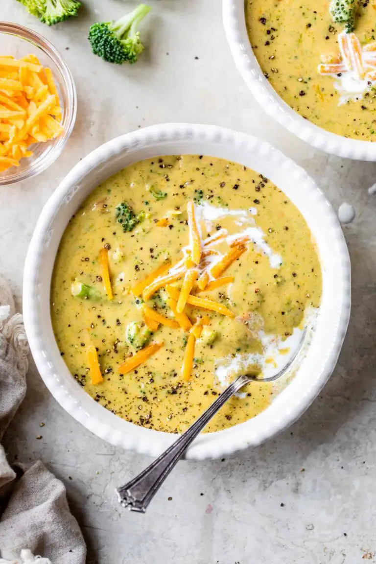 Healthy Broccoli Cheddar Soup: A Comfort Food Makeover