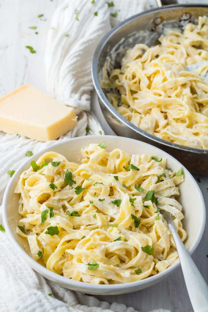 Perfectly Creamy Chicken Fettuccine Alfredo Recipe