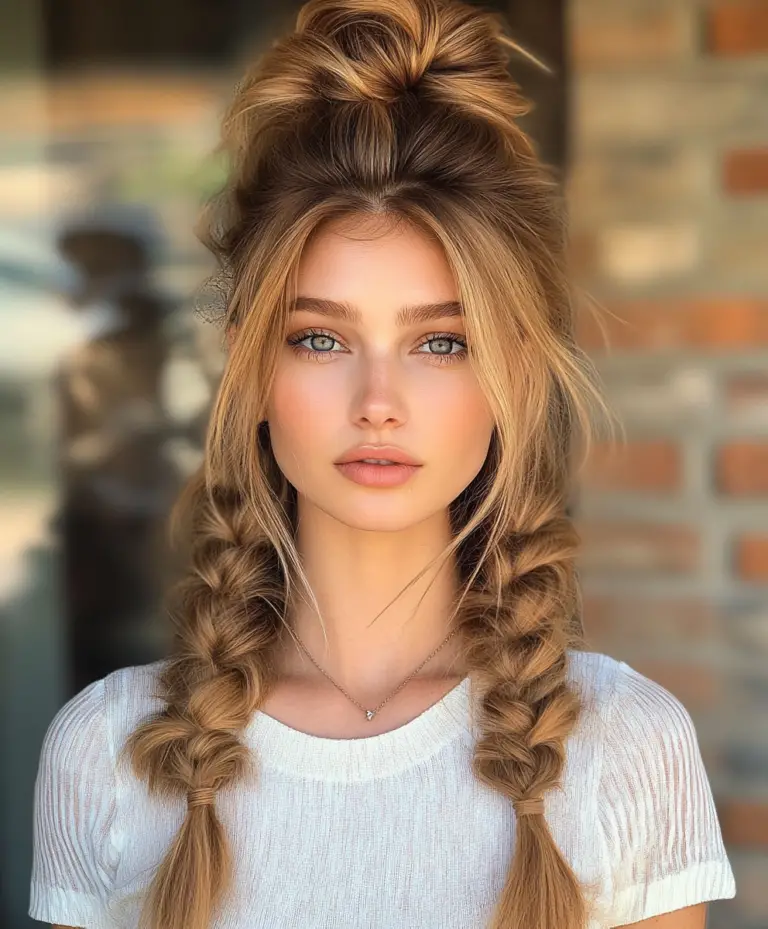 Bubble Braid Ponytail Perfection: 35 Styles for Romantic & Stunning Looks