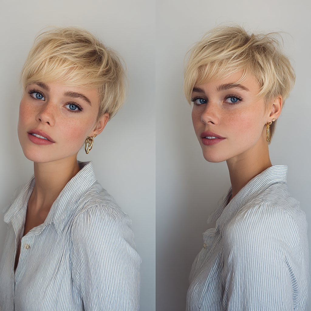 Pixie Cut for Fine Hair Add Volume and Texture