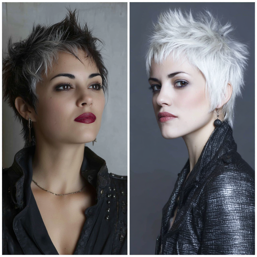 Spiky Pixie Cut Unleash Your Inner Rock Star