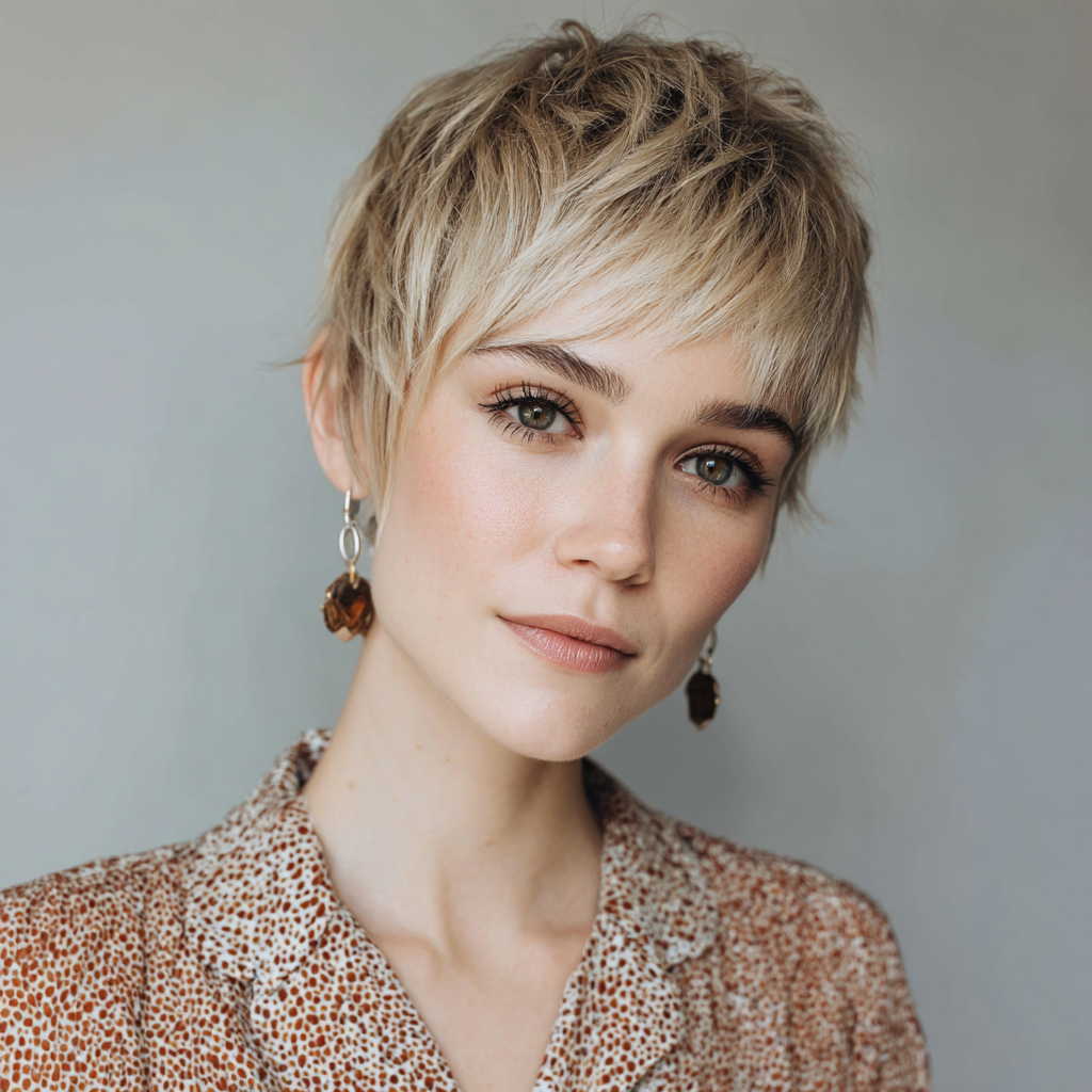 Textured Pixie Cut Effortless Chic