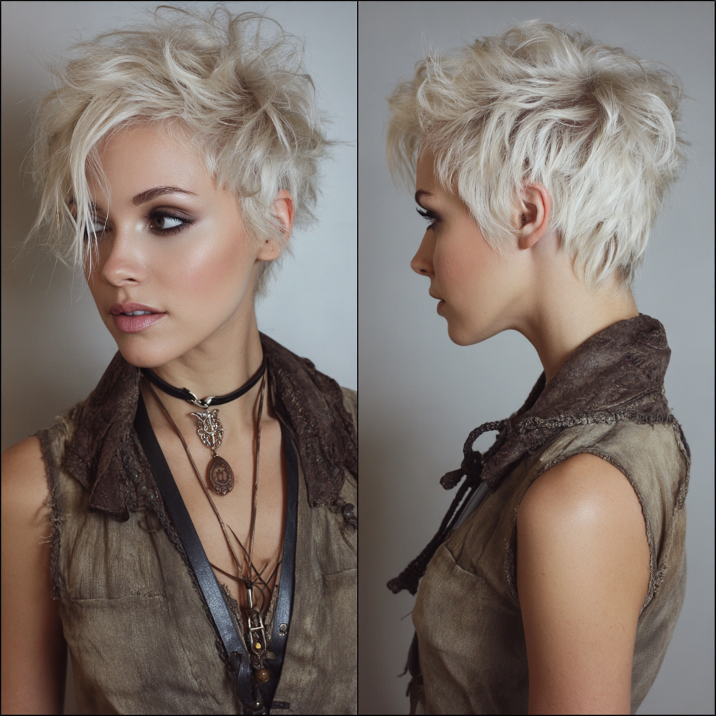 The Disconnected Pixie Haircut