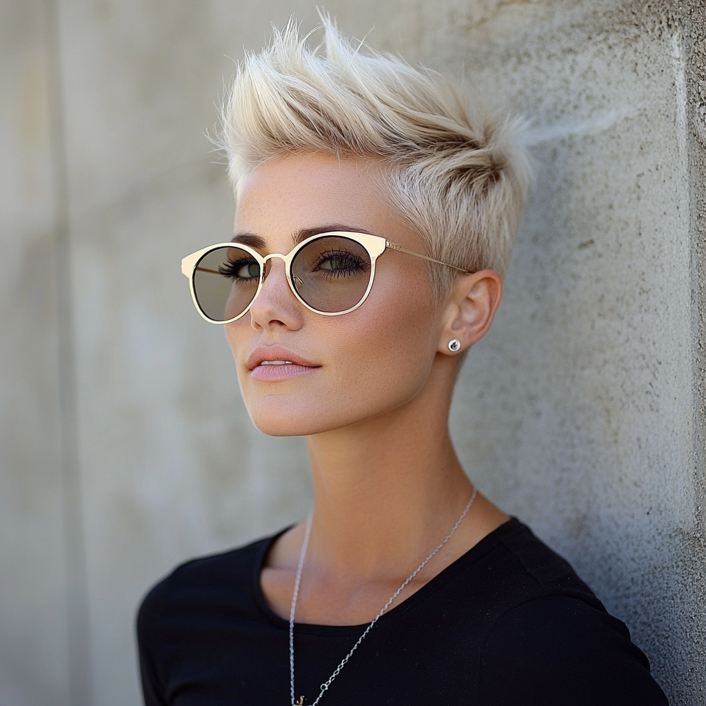 The Faux Hawk Pixie Haircut