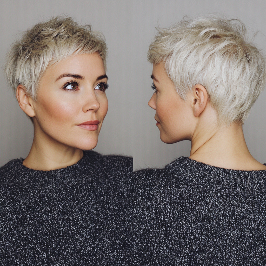 The Feathered Pixie Haircut