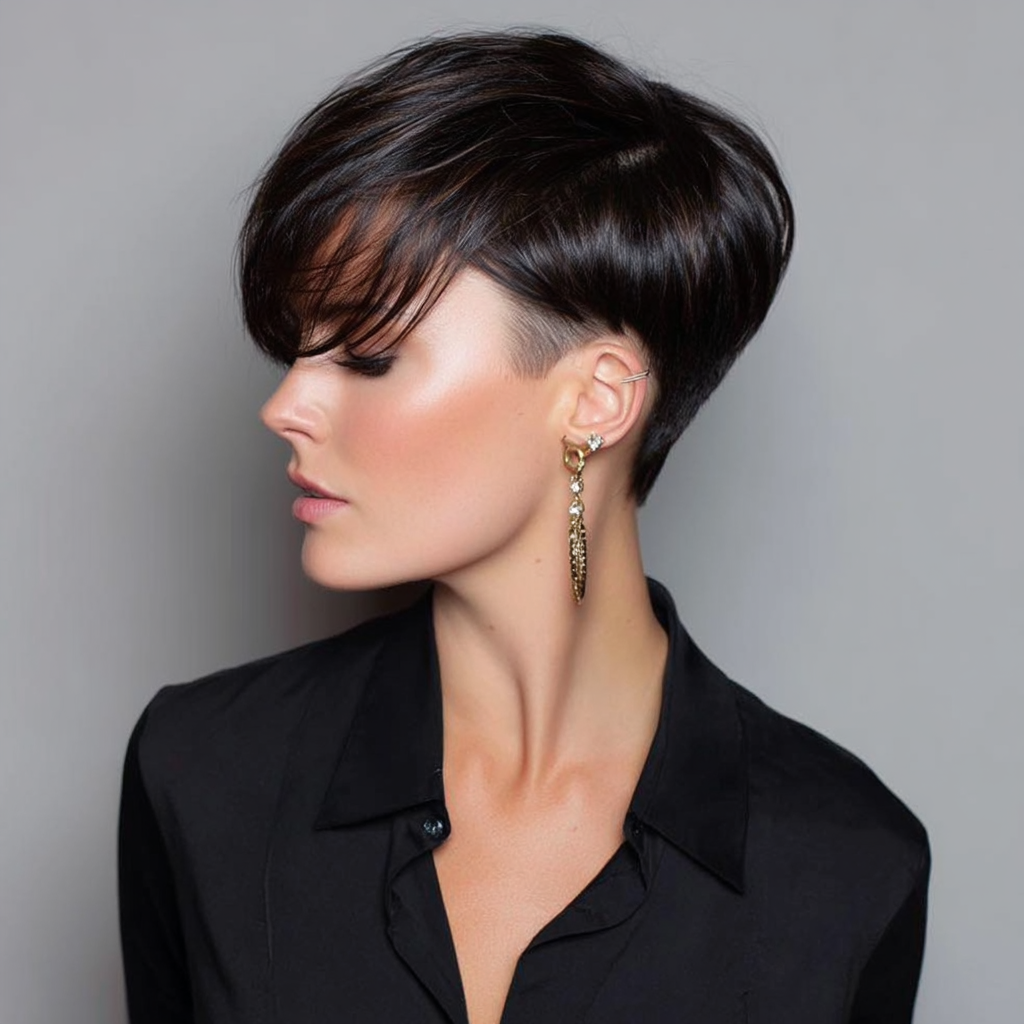 The Sleek Pixie Haircut