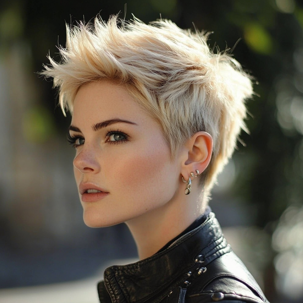 The Spiked Pixie Haircut