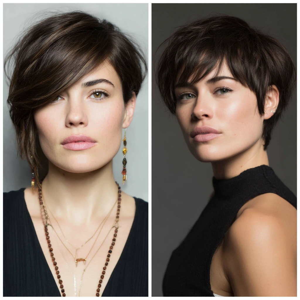 The Tapered Pixie Haircut