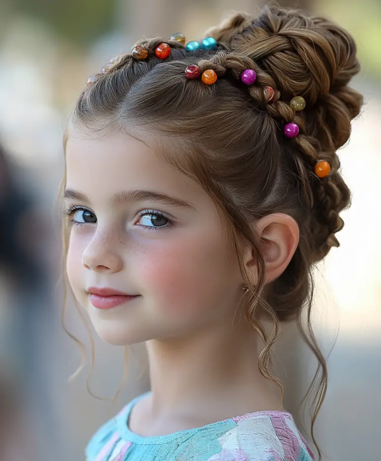 Toddler Braided Hairstyles With Beads: Cute, Protective Styles for Little Ones