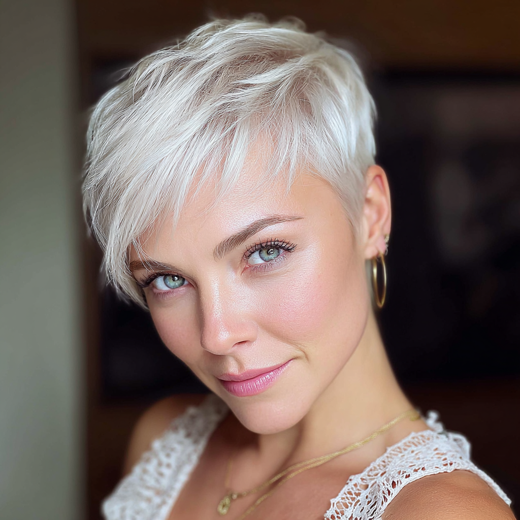 Understanding the Deep Side Part Pixie Haircut